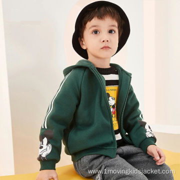 Boys Autumn And Winter Jacket Hooded Top